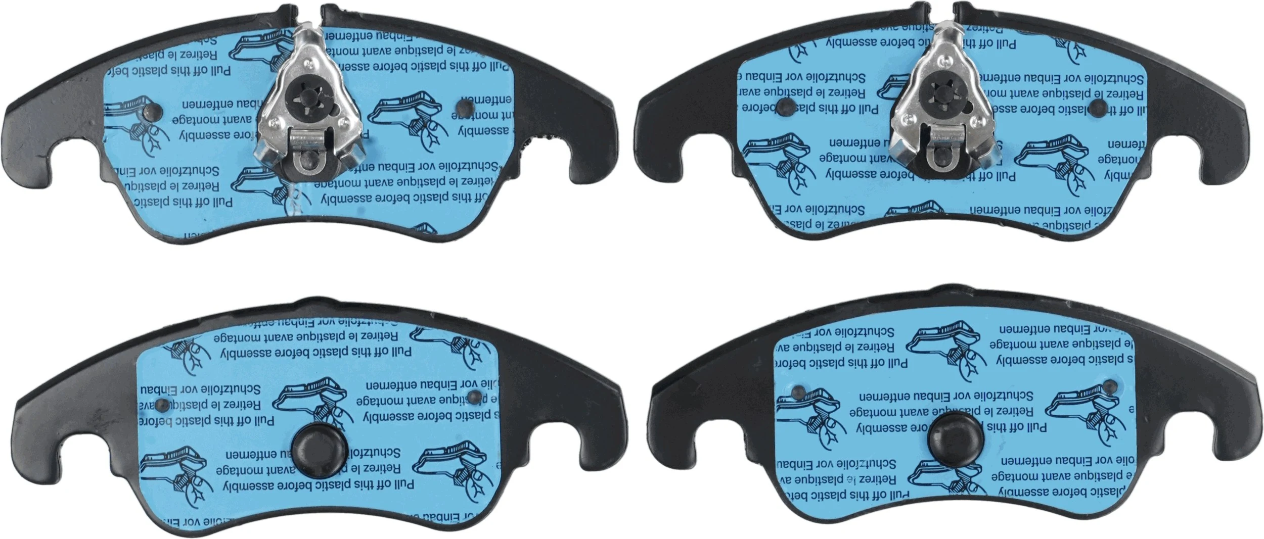 Kit de plaquettes de frein, frein à disque TRW GDB1768