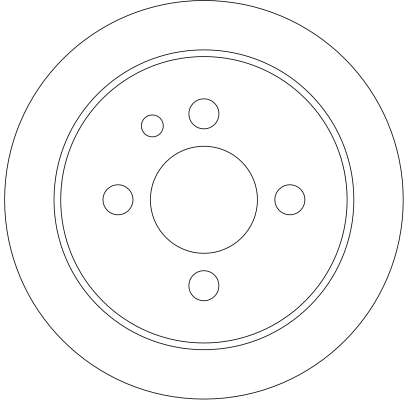 Disque de frein TRW DF4334