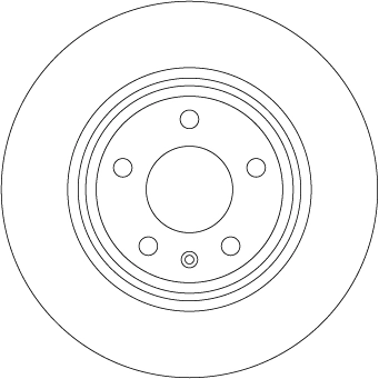 Disque de frein TRW DF6981S