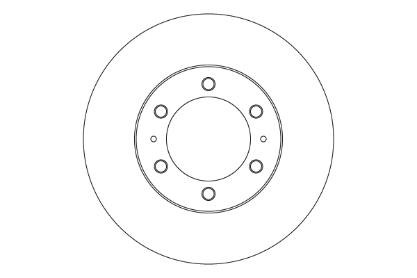 TARCZA HAM. TOYOTA P. HILUX 2,5-3,0 D-4D 4WD 08-