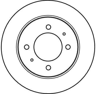 Disque de frein TRW DF4122