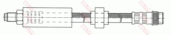 Flexible de frein TRW PHB303