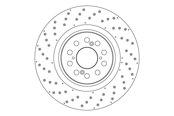 Disque de frein TRW DF6931S