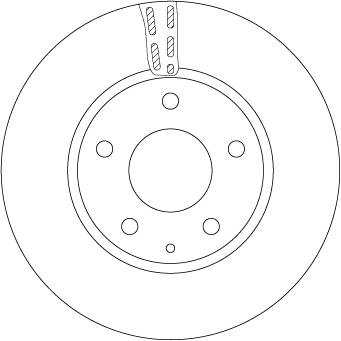 Disque de frein TRW DF6661S