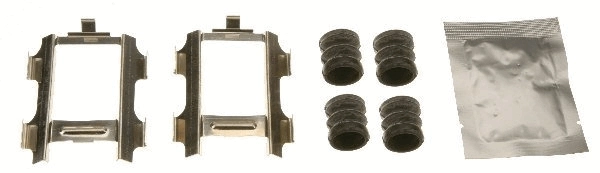 Kit d'accessoires, plaquette de frein à disque TRW PFK630