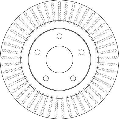 Disque de frein TRW DF6533