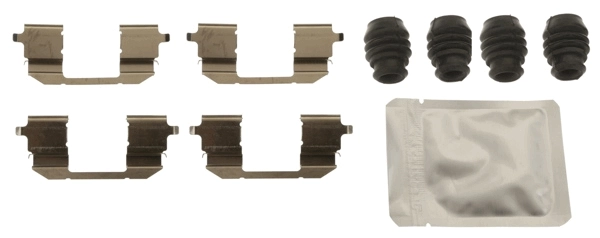 Kit d'accessoires, plaquette de frein à disque TRW PFK676