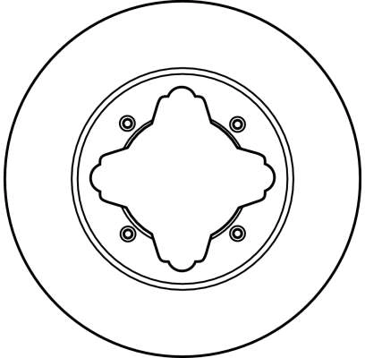 Disque de frein TRW DF2024