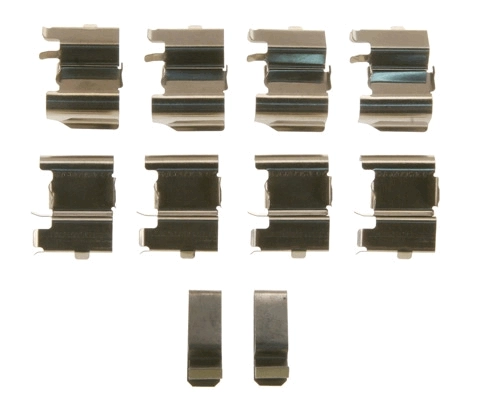 Kit d'accessoires, plaquette de frein à disque TRW PFK612