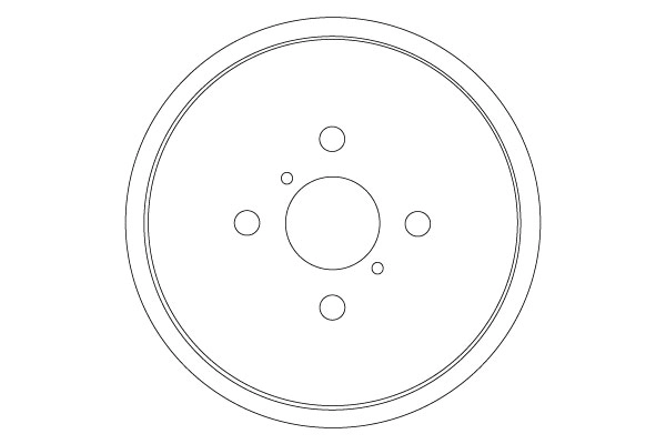 Tambour de frein TRW DB4551