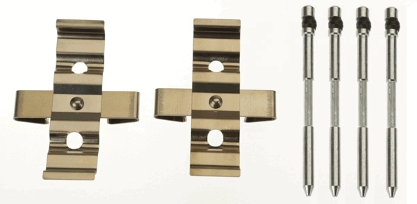 Kit d'accessoires, plaquette de frein à disque TRW PFK680