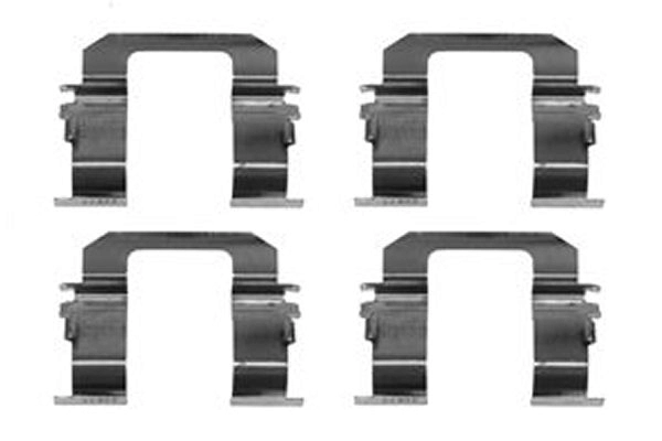 Kit d'accessoires, plaquette de frein à disque TRW PFK390