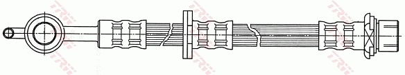 Flexible de frein TRW PHD510
