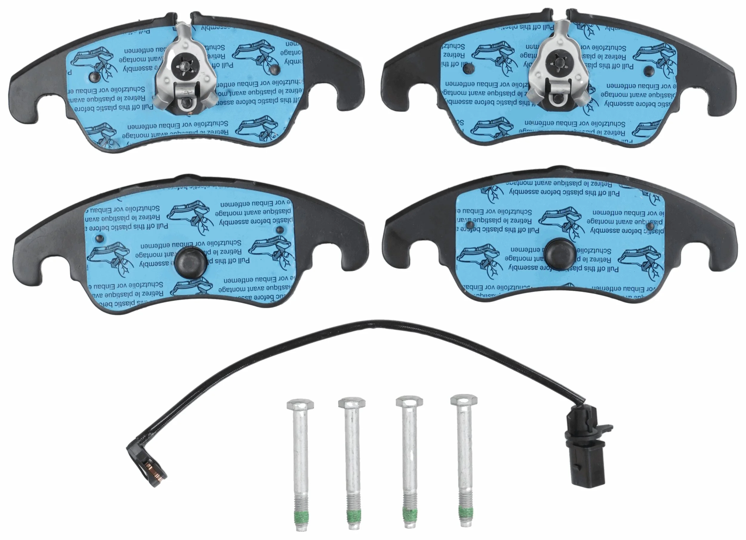 Kit de plaquettes de frein, frein à disque TRW GDB1908