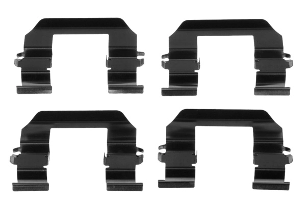 Kit d'accessoires, plaquette de frein à disque TRW PFK543