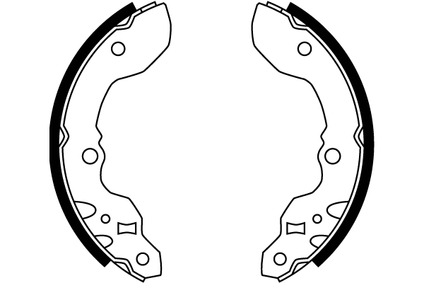 Jeu de mâchoires de frein TRW GS8701