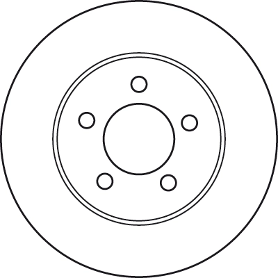 Disque de frein TRW DF4885S