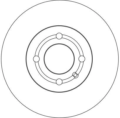 Disque de frein TRW DF4232