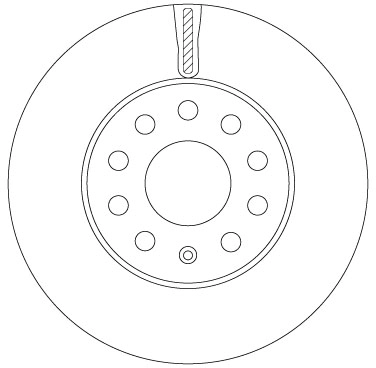 Disque de frein TRW DF6903S