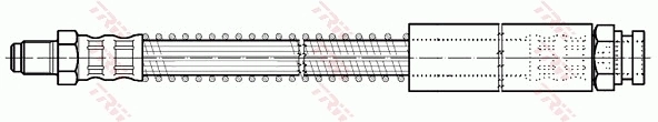 Flexible de frein TRW PHB185