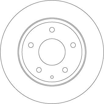 Disque de frein TRW DF6659