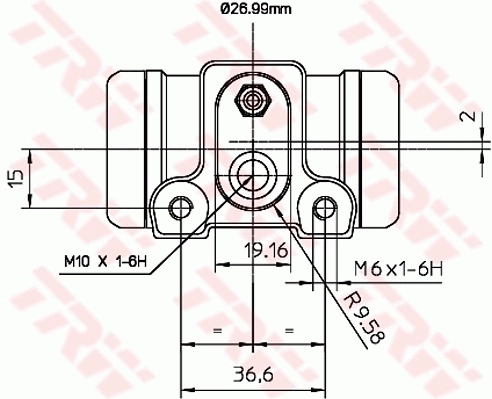 Cylindre de roue TRW Automotive