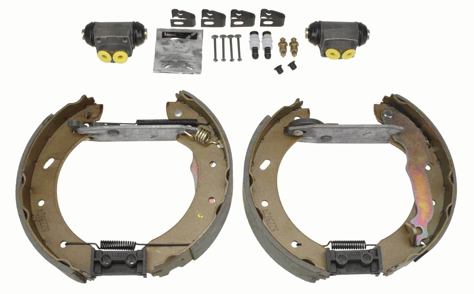 Jeu de mâchoires de frein TRW GSK1660