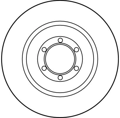 Disque de frein TRW DF1707
