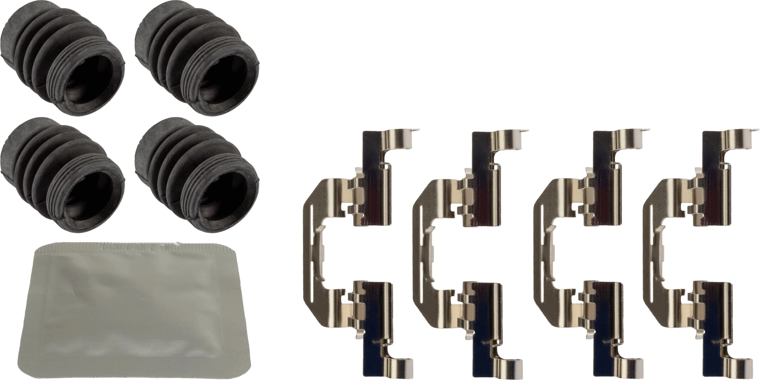 Kit d'accessoires, plaquette de frein à disque TRW PFK828