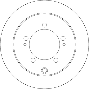 Disque de frein TRW DF4845