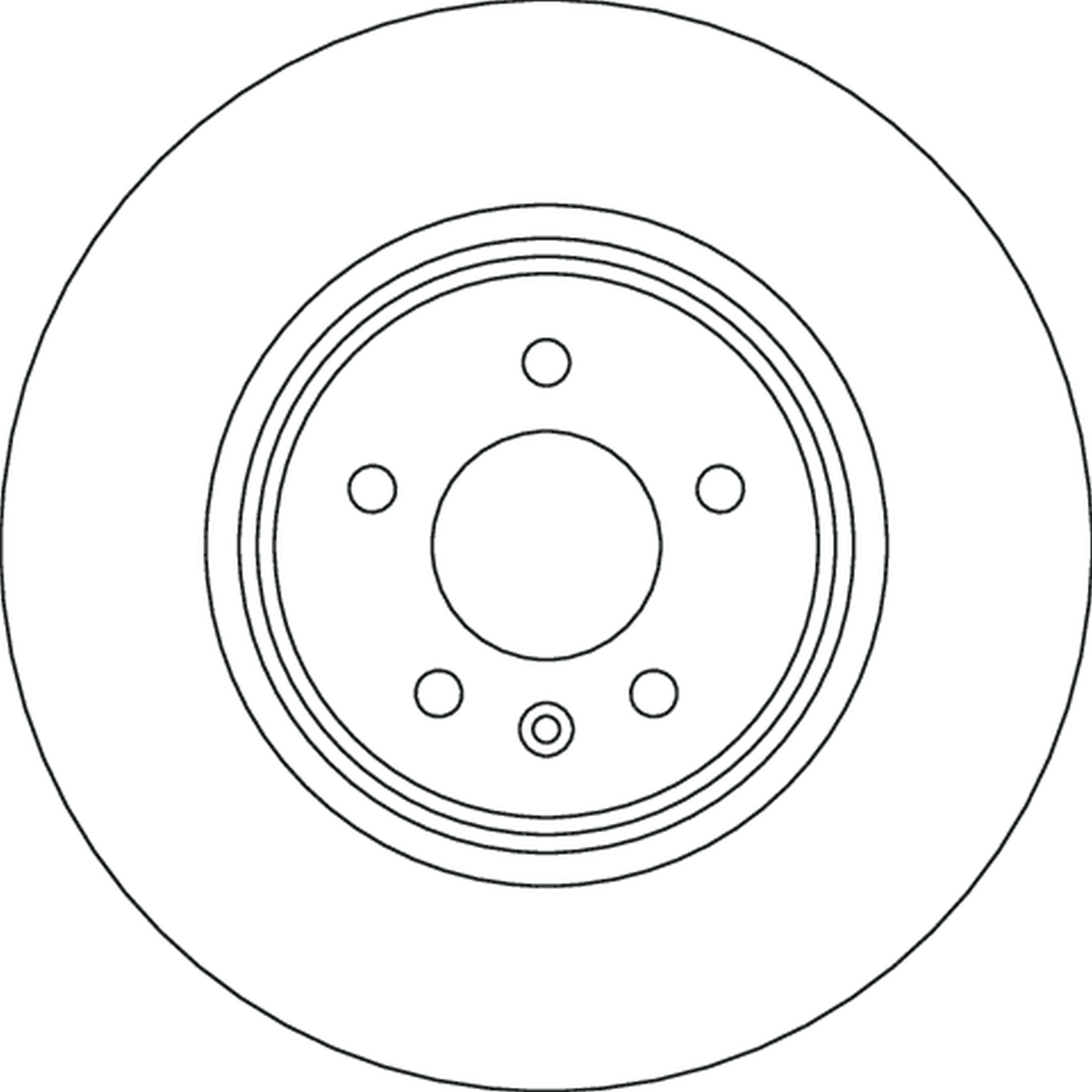 Disque de frein TRW DF6917S