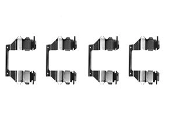 Kit d'accessoires, plaquette de frein à disque TRW PFK278