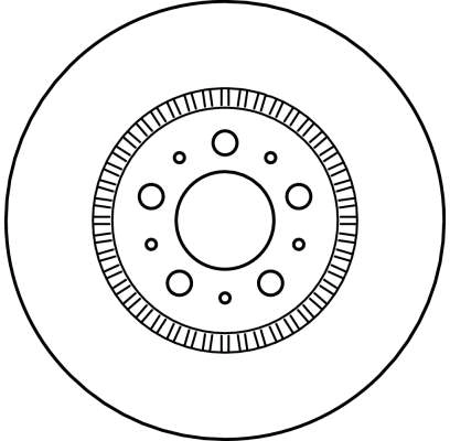 Disque de frein TRW DF4053S