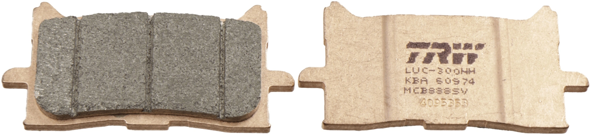 Kit de plaquettes de frein, frein à disque TRW MCB888SV