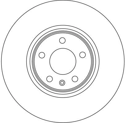Disque de frein TRW DF4358S