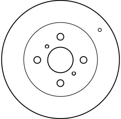 Disque de frein TRW DF4163