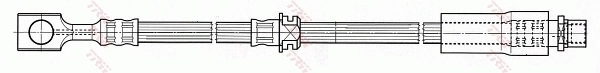 Flexible de frein TRW PHD538