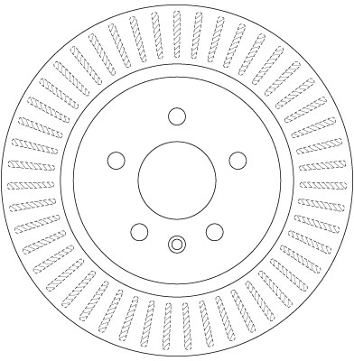 Disque de frein TRW DF6371