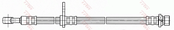 Flexible de frein TRW PHD582