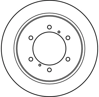 Disque de frein TRW DF4075