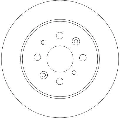 Disque de frein TRW DF4402