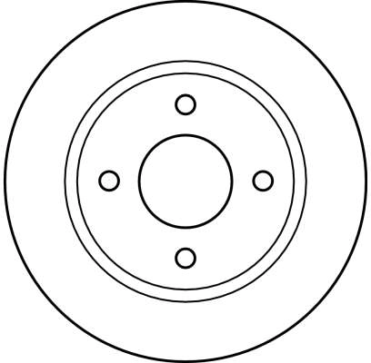 Disque de frein TRW DF2611