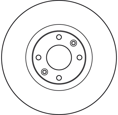 Disque de frein TRW DF4962S