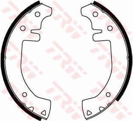 Jeu de mâchoires de frein TRW GS8018