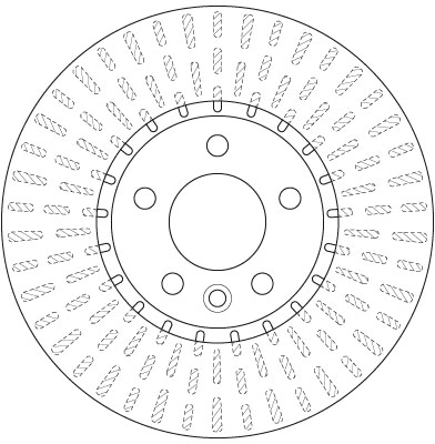 Disque de frein TRW DF6499S