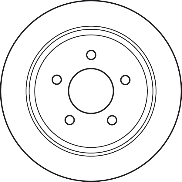 Disque de frein TRW DF4878
