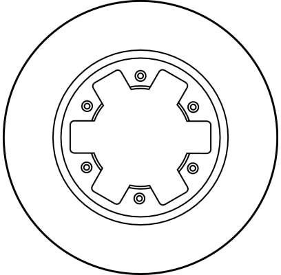 Disque de frein TRW DF1965