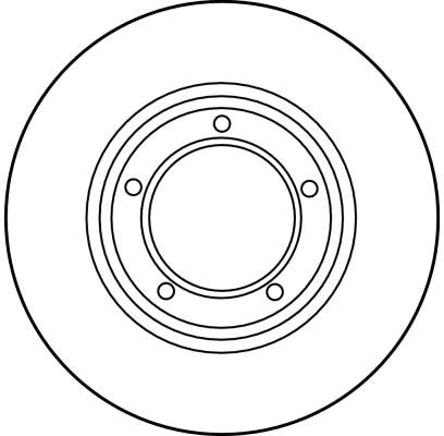 Disque de frein TRW DF1833