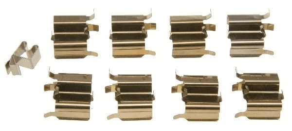 Kit d'accessoires, plaquette de frein à disque TRW PFK441