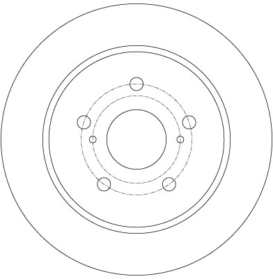 Disque de frein TRW DF6173